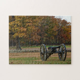 Nationaal park Gettysburg - Herfst - Cannon Legpuzzel