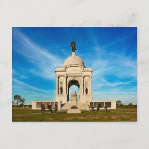 Nationaal park Gettysburg - Pennsylvania Memorial Briefkaart