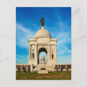 Nationaal park Gettysburg - Pennsylvania Memorial Briefkaart