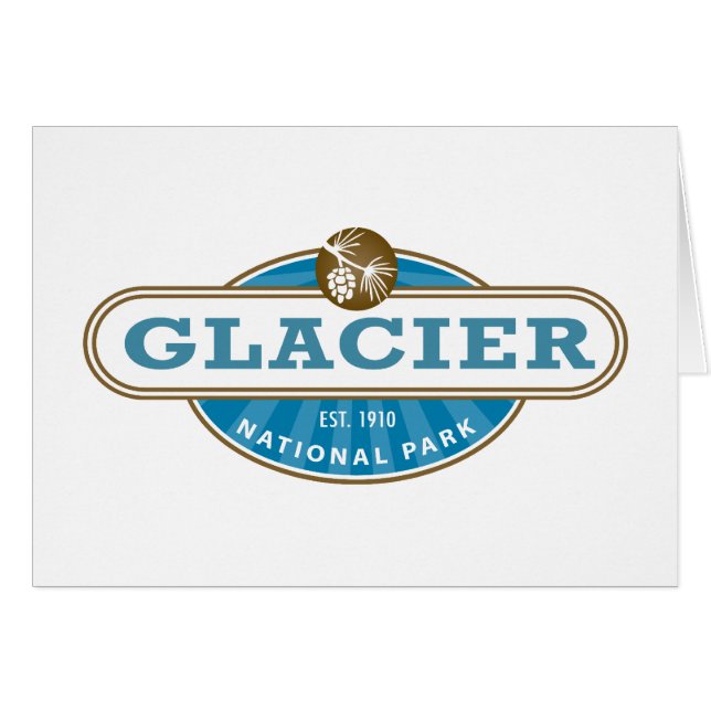 Nationaal park Glacier (Voorkant Horizontaal)
