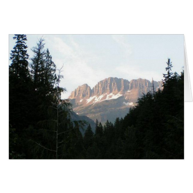 Nationaal park Glacier (Voorkant Horizontaal)