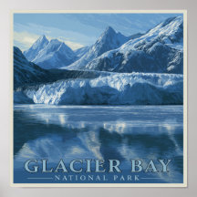 Nationaal park Glacier Bay in Alaska