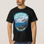 Nationaal Park Glacier Bay T-shirt (Voorkant)
