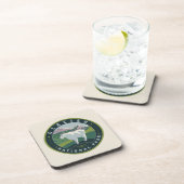 Nationaal park Glacier Bier Onderzetter (Rechterzijde)