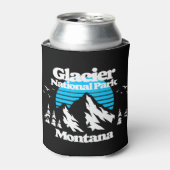 Nationaal park Glacier Blikjeskoeler (Blikje Voorkant)