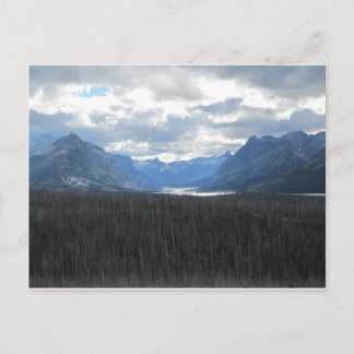 Nationaal park Glacier Briefkaart