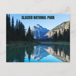 Nationaal park Glacier Briefkaart