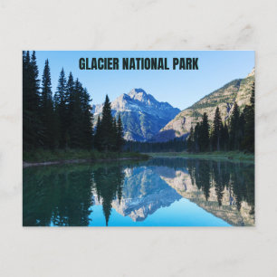 Nationaal park Glacier Briefkaart
