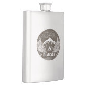 Nationaal park Glacier Flacon (Rechts)