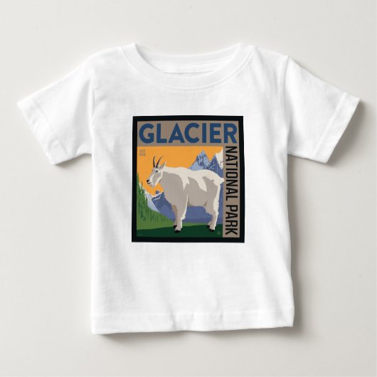 Nationaal park Glacier | Geit (Voorkant)