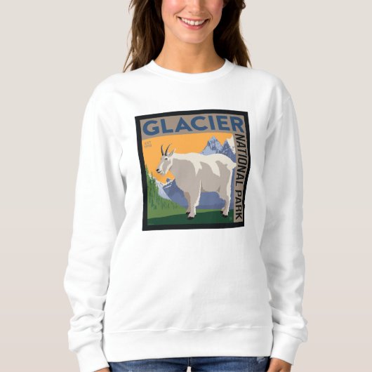 Nationaal park Glacier | Geit Trui (Voorkant)