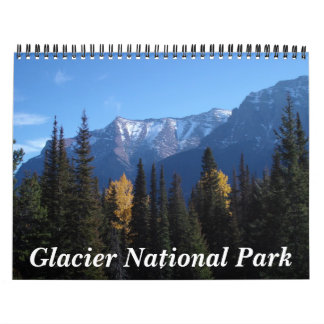 Nationaal park Glacier - Gepersonaliseerd Kalender