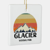 Nationaal Park Glacier Keramisch Ornament (Rechts)