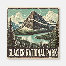 Nationaal park Glacier Magneet