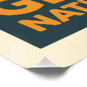 Nationaal Park Glacier Perfect Poster (Hoek)