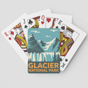 Nationaal Park Glacier Pokerkaarten