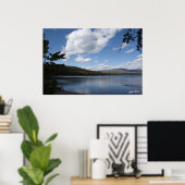 Nationaal park Glacier Poster (Thuiskantoor)