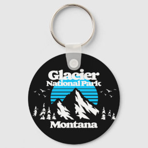 Nationaal park Glacier Sleutelhanger