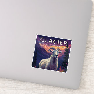 Nationaal park Glacier Sticker