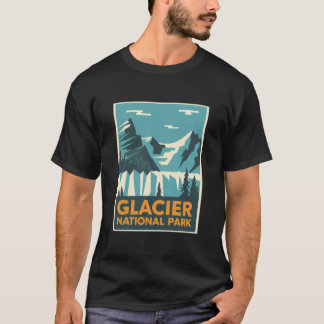 Nationaal Park  Glacier T-shirt