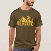 Nationaal park Glacier T-shirt (Voorkant)