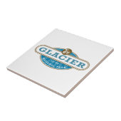 Nationaal park Glacier Tegeltje (Zijkant)