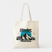 Nationaal park Glacier Tote Bag (Achterkant)