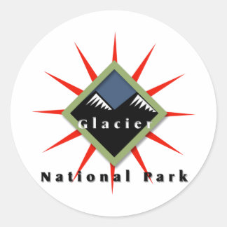Nationaal Park, Gletsjer Ronde Sticker