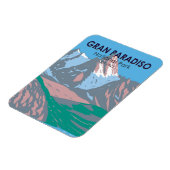 Nationaal park Gran Paradiso Italië  Magneet (Linkerzijde)