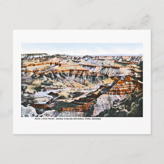 Nationaal park Grand Canyon, Arizona Briefkaart (Voorkant)