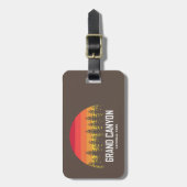 Nationaal park Grand Canyon Bagagelabel (Voorkant verticaal)