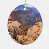 Nationaal park Grand Canyon Keramisch Ornament (Links)