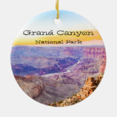 Nationaal park Grand Canyon Keramisch Ornament (Achterkant)