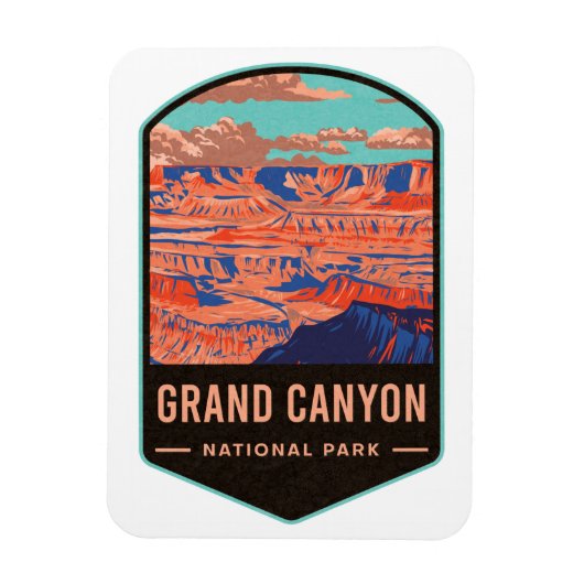 Nationaal park Grand Canyon Magneet (Verticaal)