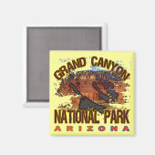 Nationaal park Grand Canyon Magneet (Voorkant / Achterkant)