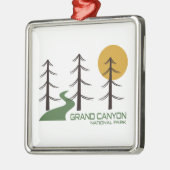 Nationaal Park Grand Canyon Metalen Ornament (Links)
