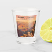 Nationaal park  Grand Canyon Shot Glas (Voorkant)