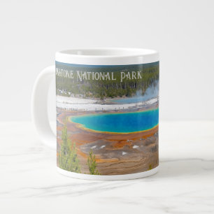 Nationaal park Grand Prismatic Spring Yellowstone Extra Grote Beker