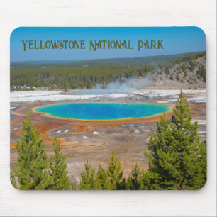 Nationaal park Grand Prismatic Spring Yellowstone Muismat