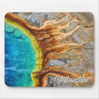 Nationaal park Grand Prismatic Spring Yellowstone Muismat