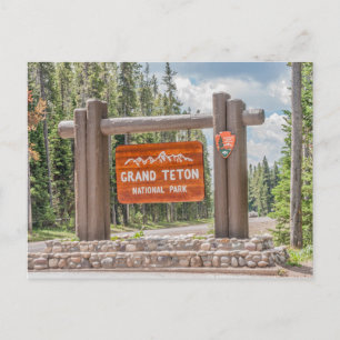 Nationaal Park Grand Teton Briefkaart