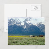 Nationaal park Grand Teton Briefkaart (Voorkant / Achterkant)