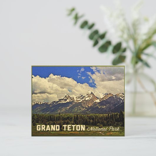 Nationaal park Grand Teton Briefkaart (Staand voorkant)