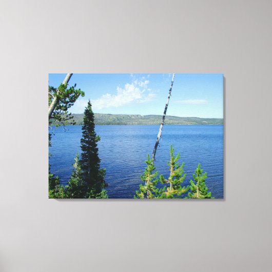 Nationaal park Grand Teton. Canvas Afdruk (Voorkant)