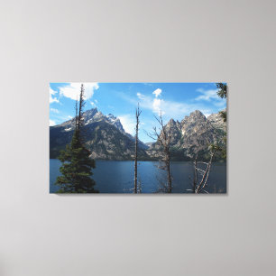 Nationaal park Grand Teton Canvas Afdruk