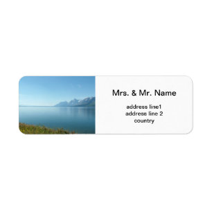Nationaal park Grand Teton Etiket