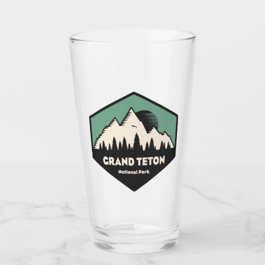 Nationaal park Grand Teton Glas (Voorkant)