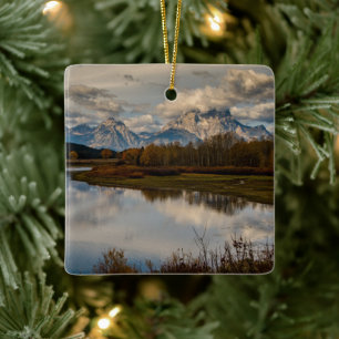 Nationaal park Grand Teton in Herfst Keramisch Ornament