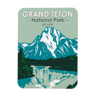 Nationaal park Grand Teton Jackson Hole Valley Magneet