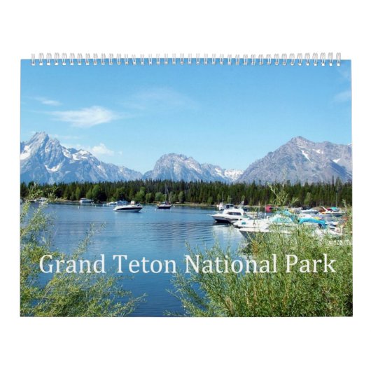 Nationaal park Grand Teton Kalender (Hoes)